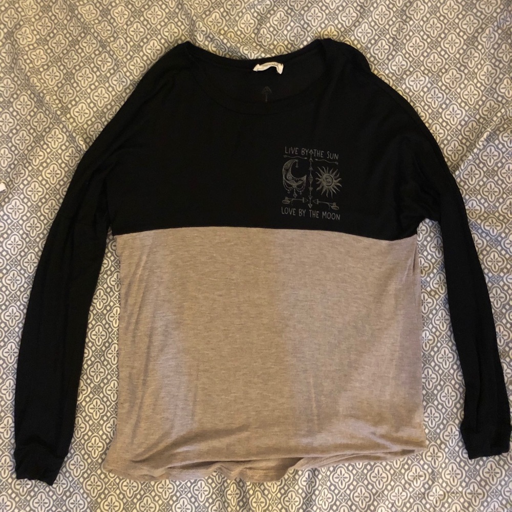Moon and sun long sleeve tee